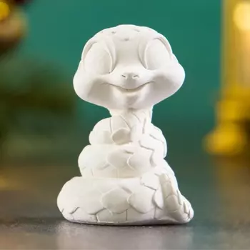 Фигура для раскраски "Змея Рубин" 6х5см