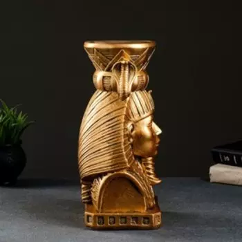 Фигурка «Фараон», гипс под бронзу, 35 см