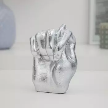 Фигура "Фига" серебро, 13см