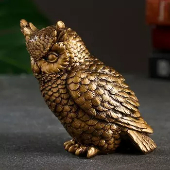 Фигура "Филин" бронза, 13х8х14см