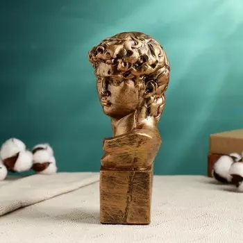 Фигура "Голова Давида" бронза, 10,5х22см