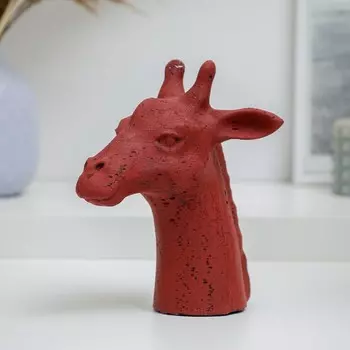 Фигура "Голова жирафа" кракелюр, 16см