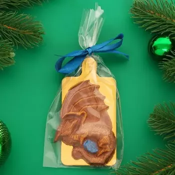 Фигура из молочного шоколада "Золотой дракон", 30 г ± 5 %