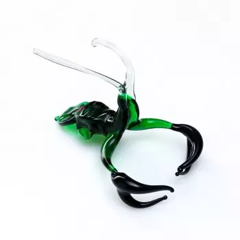 Фигура из стекла "Рак" 6х3,5см