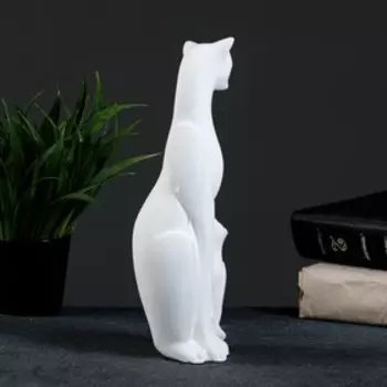 Фигурка гипс «Кошка с котенком», 2177 см