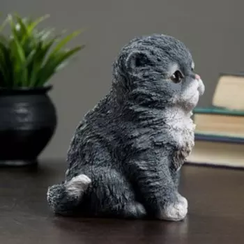 Фигура "Котенок персидский" 13х11х16см
