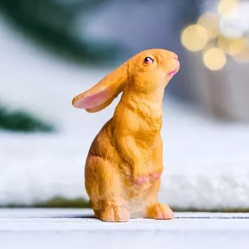 Фигура "Лесной заяц" МИКС, 5х4х4см
