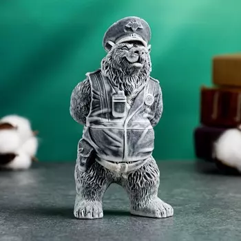 Фигурка «Медведь-гаишник», 13.5 см