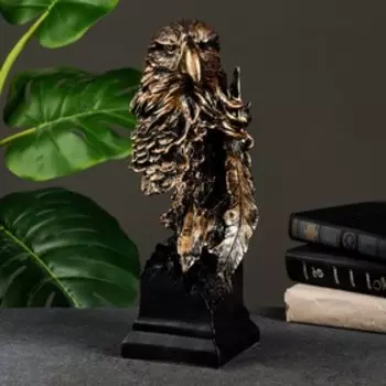 Фигурка полистоун «Орел», бронза, 30 см