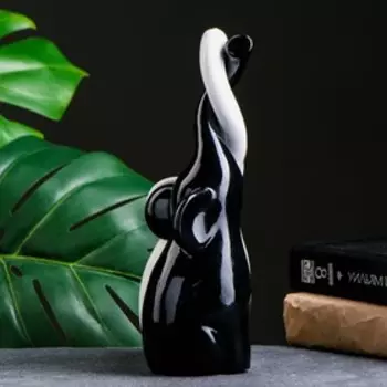 Набор фигурок «Пара слонов», 91525 см, чёрный, белый