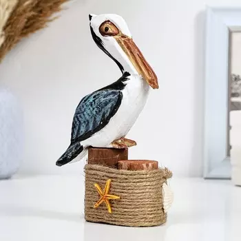 Фигурка полистоун TAKE IT EASY «Пеликан на буйках», 10.579 см