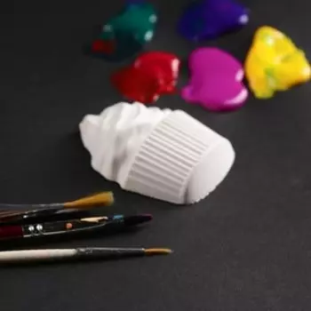 Фигура для раскраски с подвесом "Капкейк" 4,5х6х1,5см