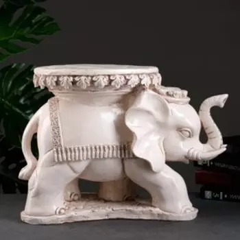 Фигура - подставка "Слон Звезда" состаренный, 45х28х33см