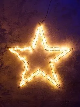 Фигура подвесная световая FROSTY «Звездочка», 5757х2, 200 LED, 220V, свечение тёплое белое