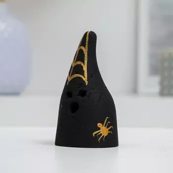 Фигура "Привидение малое" черная с росписью, 10см