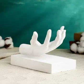 Фигура "Рука" белая, 18см