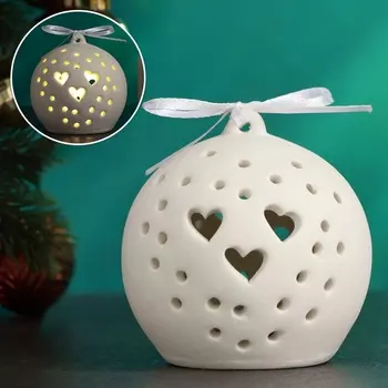 Фигурка светящаяся TAKE IT EASY «Шар с сердечками», 777.5 см