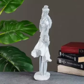 Фигурка полистоун «Семья», белая, 361510 см