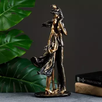 Фигурка полистоун «Семья» бронза, 36168 см