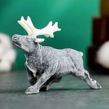 Фигура "Северный олень бежит" 7см