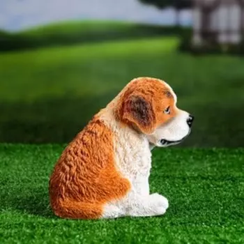 Фигура "Щенок сенбернара" 17х16х16,5см