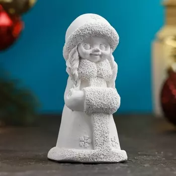 Фигура под раскраску "Снегурочка" 7х4,5см