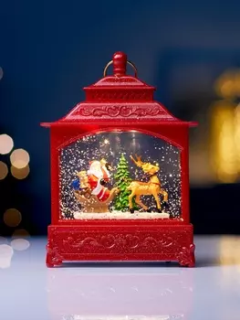 Фигура светодиодная "Упряжка" 5.5х14х19.5 см, 3хААА (не в компл.), музыка, USB, Т/БЕЛЫЙ