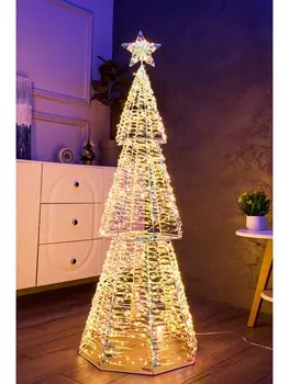 Фигура световая FROSTY «Елка», 150 см, 1440 LED, 220V, свечение тёплое белое