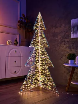 Фигура световая FROSTY «Елка», 7777x150, 960 LED, 220V, свечение тёплое белое