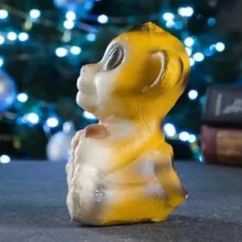 Фигура "Тигрёнок с монетой" 13х10х8см