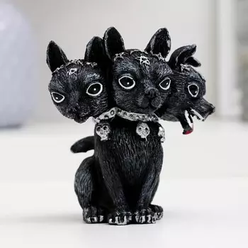 Фигурка полистоун «Трёхголовая собака», 10 см