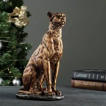 Фигура "Ягуар" бронза, 30х22х12,5см