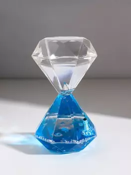 Фигурка-антистресс «Рыбацкая лодка в жидкости», 13 см