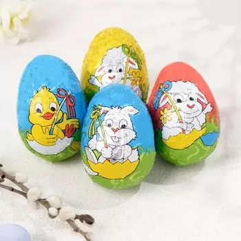 Фигурка Chocoland яйцо из молочного шоколада, 35 г