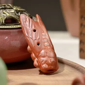 Фигурка для чайной церемонии «Певчая цикада», свистулька, керамика, 7.52.53.5 см