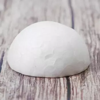 Фигурка для поделок и декорирования "Полусфера" (набор 4 шт), размер 1 шт: 4.5 2.5 см