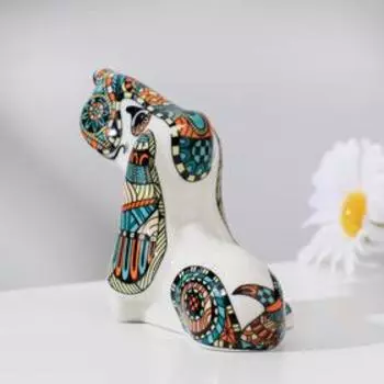 Фигурка "Дружок", орнамент, 8х4,5х7 см