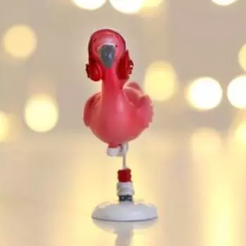 Фигурка «Фламинго на коньках»