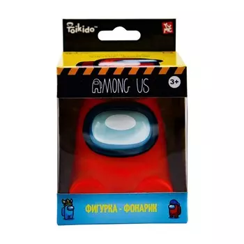 Фигурка-фонарик Yume Among Us «Красный среди нас», 9 см