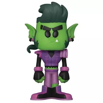 Фигурка Funko Vinyl SODA Teen Titans Go Metal Beast Boy