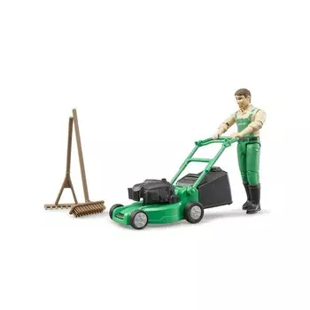 Фигурка газонокосильщика с аксессуарами