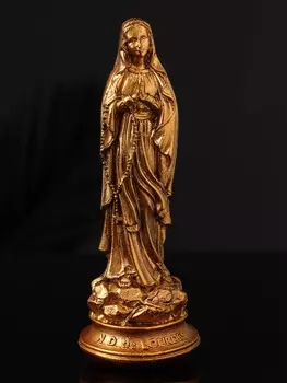 Фигурка гипс «Дева Мария», 145 см, бронза