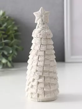 Фигурка гипс «Ёлка денежная», 1566 см, натуральная
