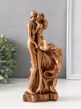 Фигурка гипс «Танцующая пара», 22108 см, бронза