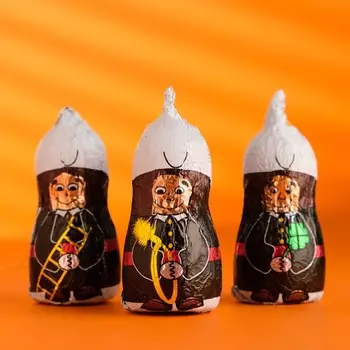 Фигурка из молочного шоколада «Трубочист», микс, 12,5 г