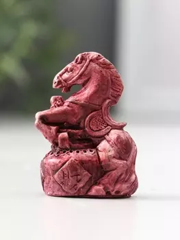 Фигурка «Лошадь на дыбах малая», 234.5 см, винный