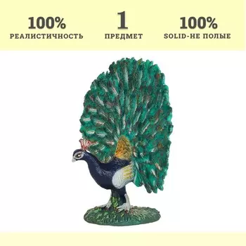 Фигурка «Мир диких животных: павлин»