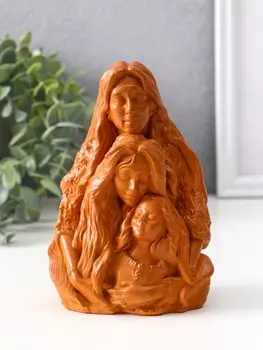 Фигурка-оберег «Сила рода», 149.57 см, красная глина