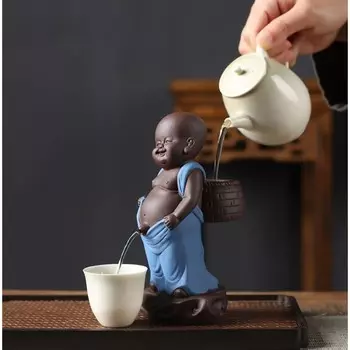 Фигурка керамика TAKE IT EASY «Писающий мальчик», для чайной церемонии, 8х9х16 см