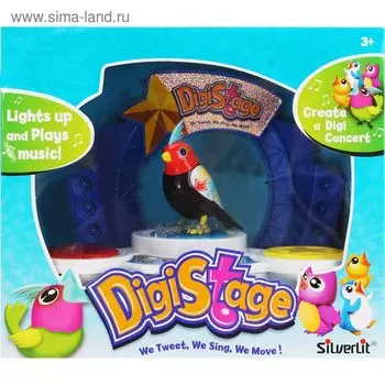 Фигурка "Птичка со сценой"